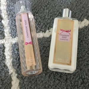 Bath and Body Works Champagne Toast set